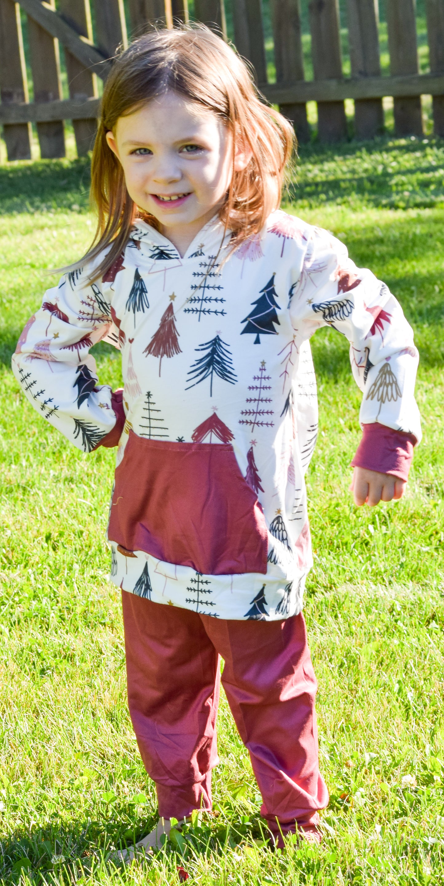 Winter Wonderland Hoodie 2-piece set (SIBLING MATCH SET)