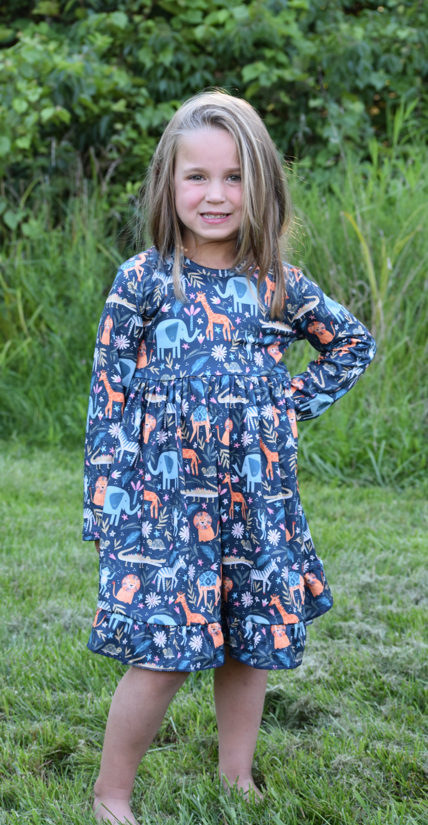 Jungle Animals Hoodie Set