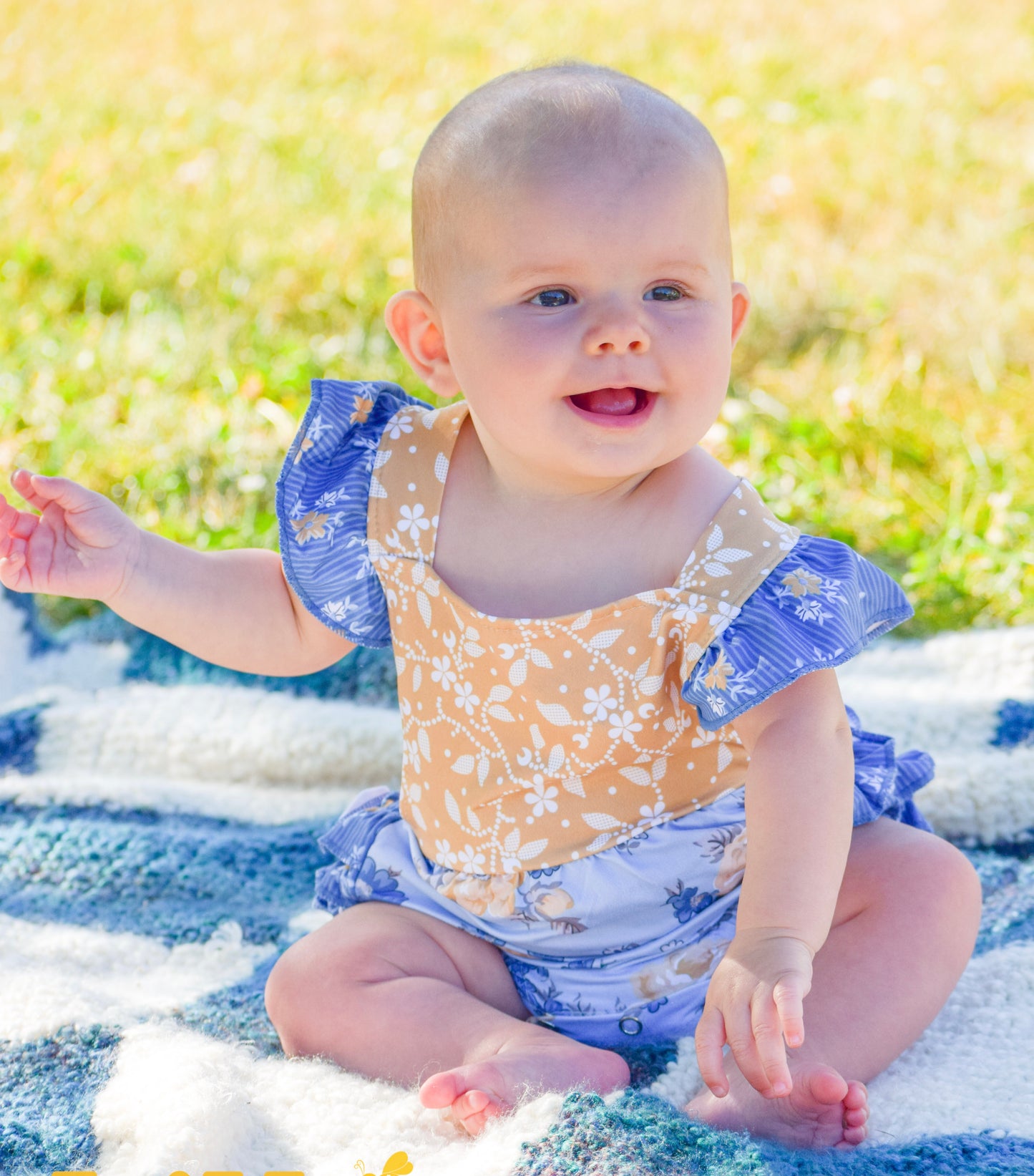 Marigold Baby Summer Romper