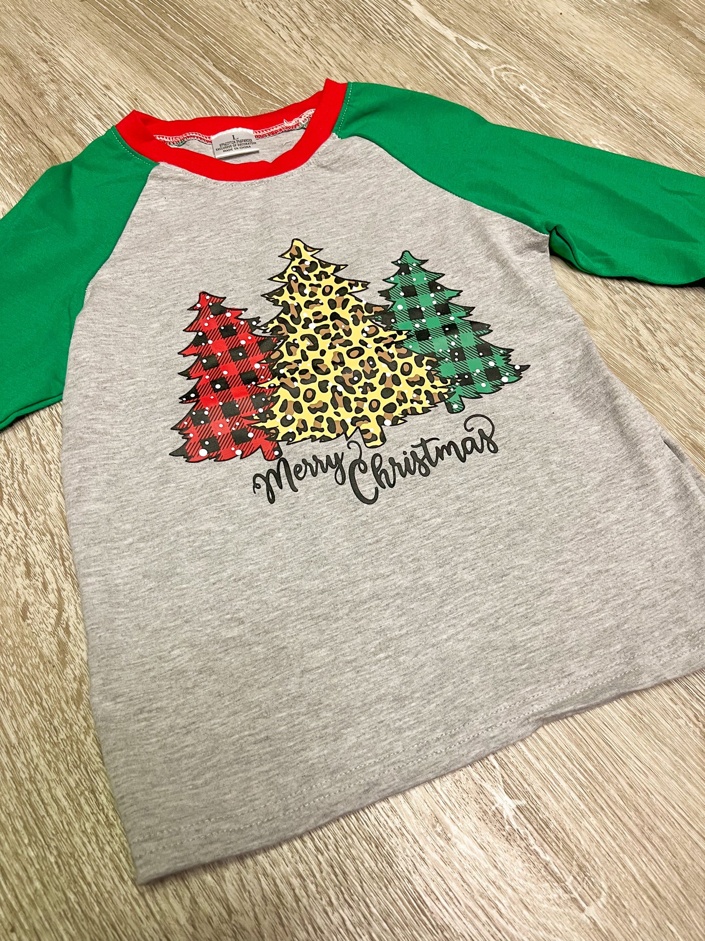 Christmas Raglan Tee