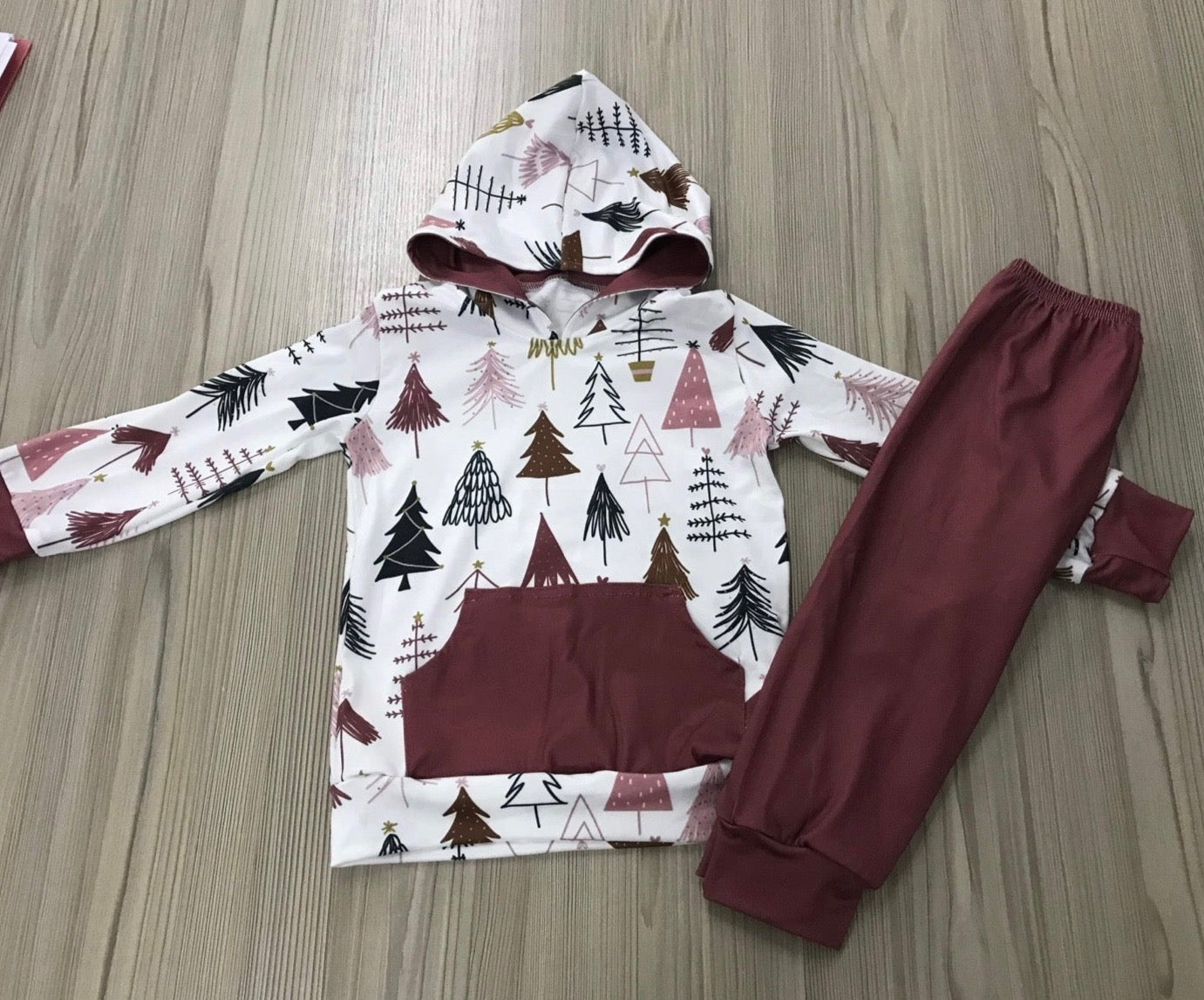 Winter Wonderland Hoodie 2-piece set (SIBLING MATCH SET)