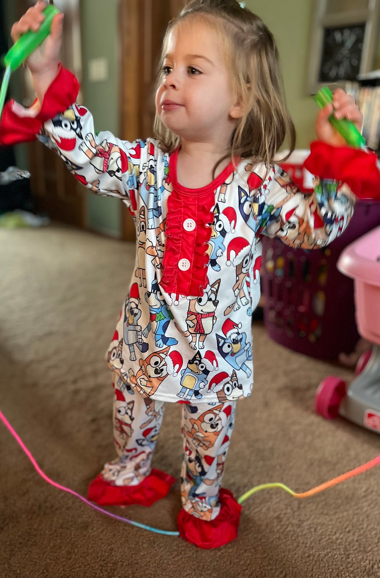 Christmas Dog 2-pc Pajamas (2 Styles)