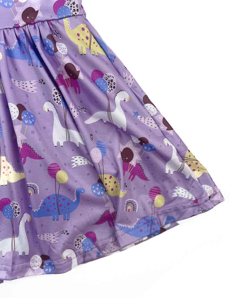 Dinosaur Party Twirly Dress