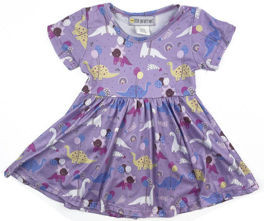 Dinosaur Party Twirly Dress