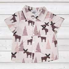 Brown Moose Boys Button down