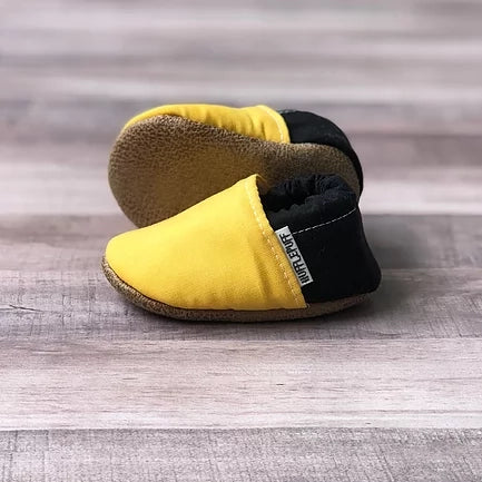 Trendy Baby Moccs--Hufflepuffs