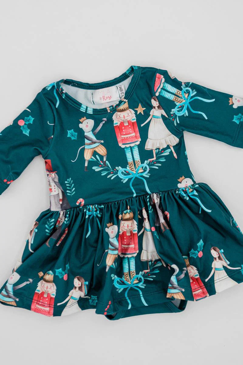 Christmas Ballet Nutcracker Twirl Bodysuit